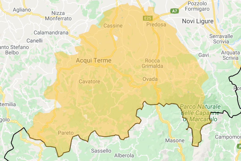 Alta Lanza in prov. di Alessandria